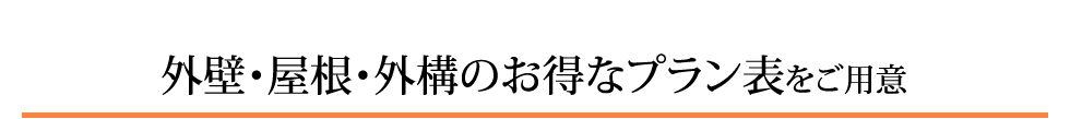 外壁+エクステリア工事のお得なセットプランをご用意