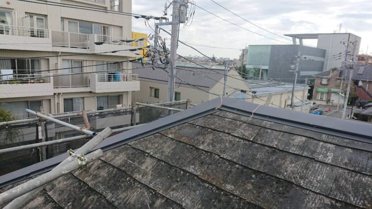   世田谷区Y様邸棟板金工事