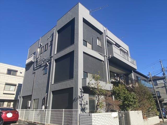 春日部市【外壁GAINA塗装・屋上ウレタン防水工事】