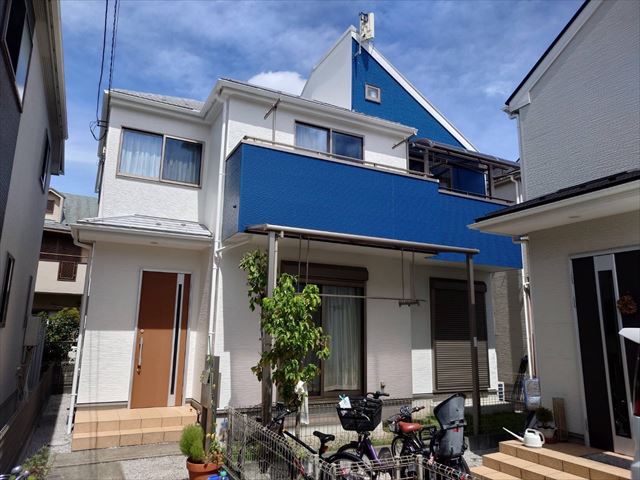   府中市【屋根、外壁塗装】　屋根GAINA塗装・外壁塗装