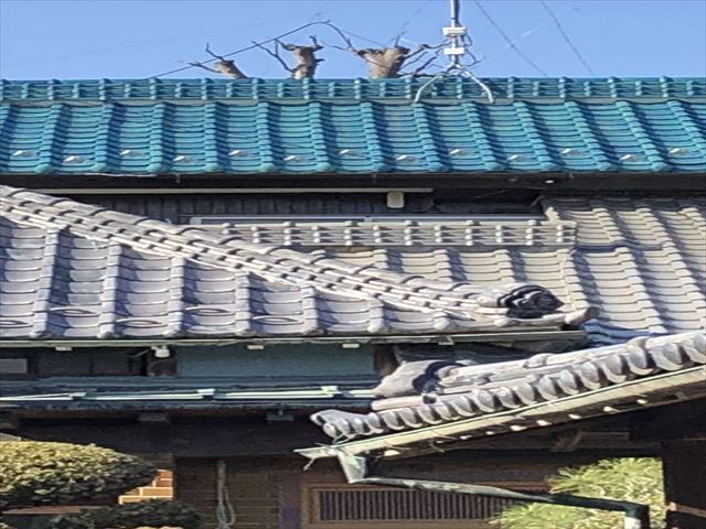   銅雨樋補修及び交換と棟漆喰増し打ち