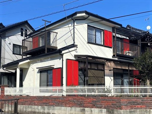   屋根カバー工法・外壁GAINA塗装・玄関ドアカバー工法　K様邸