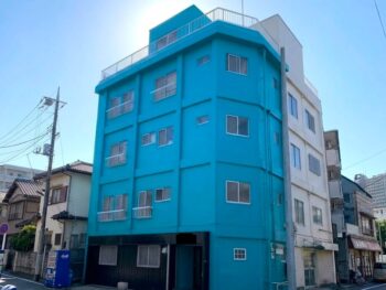 板橋区【塗装工事】ｴｽｹｰﾌﾟﾚﾐｱﾑ無機塗装・屋上防水工事