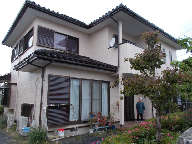 小美玉市I様邸外壁塗装工事