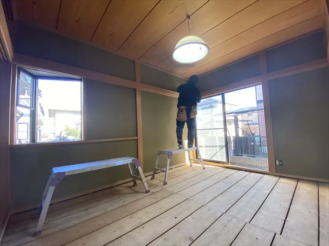 既存畳撤去