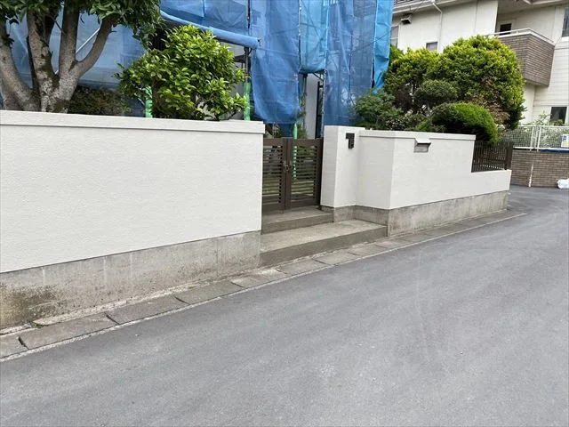 上塗り完了