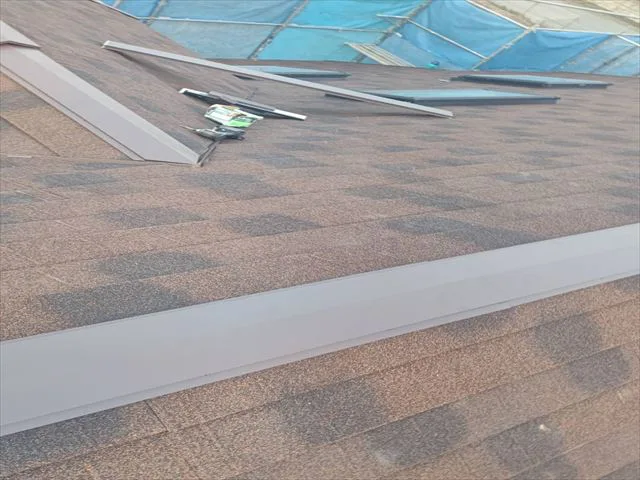 新規棟板金施工完了