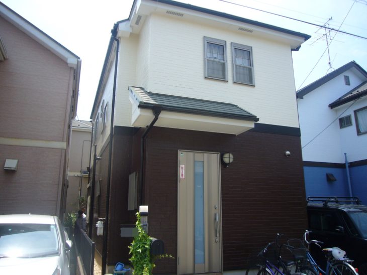 越谷市F様邸外壁・屋根塗装工事