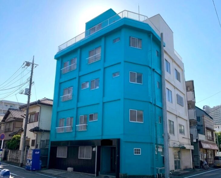 板橋区【塗装工事】ｴｽｹｰﾌﾟﾚﾐｱﾑ無機塗装・屋上防水工事